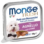 Monge Dog Fresh Консервы для собак ягненок 100 г